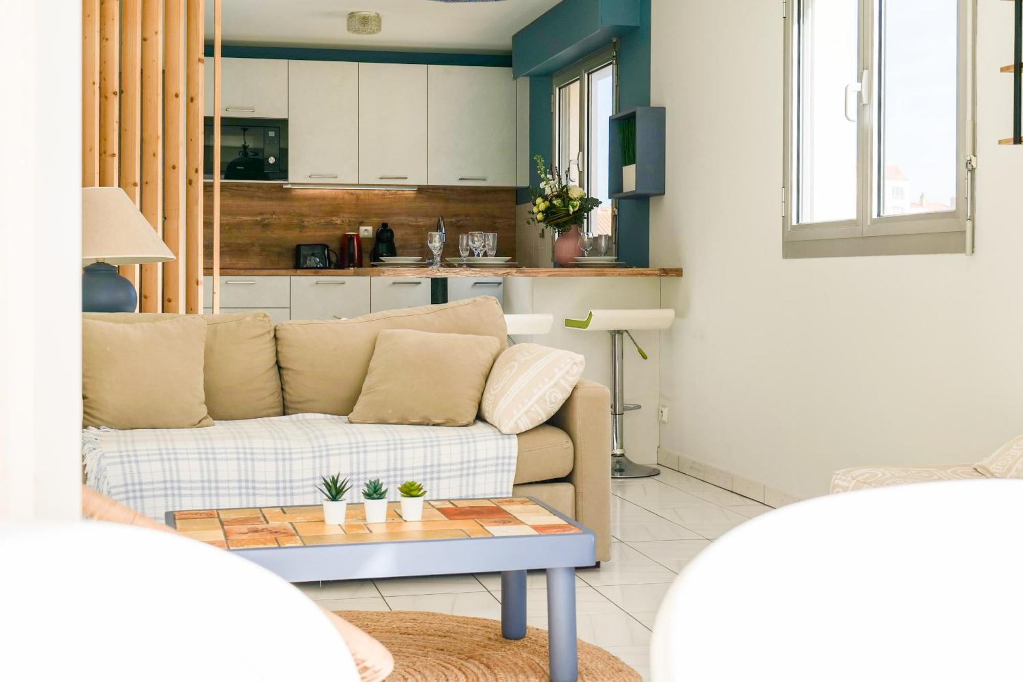 Joli Appartement Idealement Situe A Deux Pas De La Grande Plage - 4 Pers Les Sables-dʼOlonne Eksteriør bilde